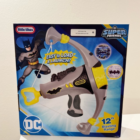 LITTLE TIKES Batman Bow Blaster - DC Active Play Toy Blasters for kids. NEW - Picture 7 of 10